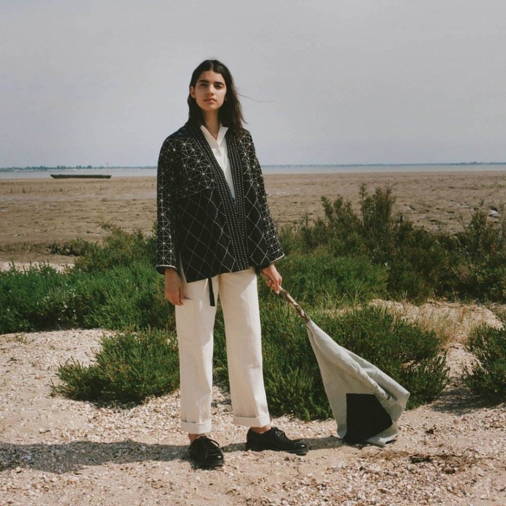 TOAST HAND EMBROIDERED DIAMOND JACKET